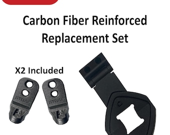 Keter Spare Part SMH and STHA Lock Set for Store It Out Midi - Carbon Fiber PETG