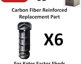 Keter CO Screw X6 for Factor Sheds - High Strength Carbon Fiber PETG