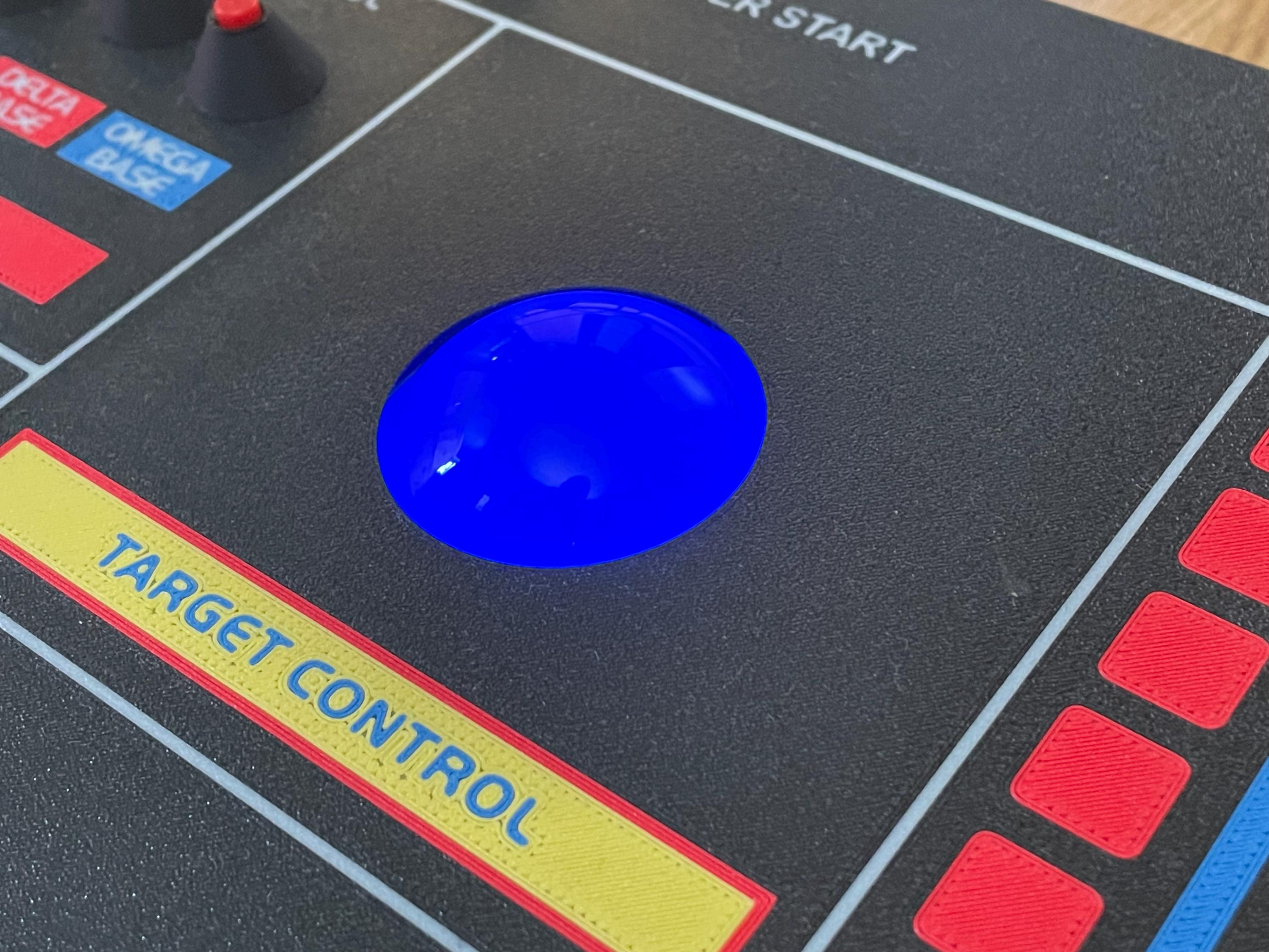 Trackball Custom Graphics Missile Command Arcade Themed Trackball Custom Built Retro Game ...
