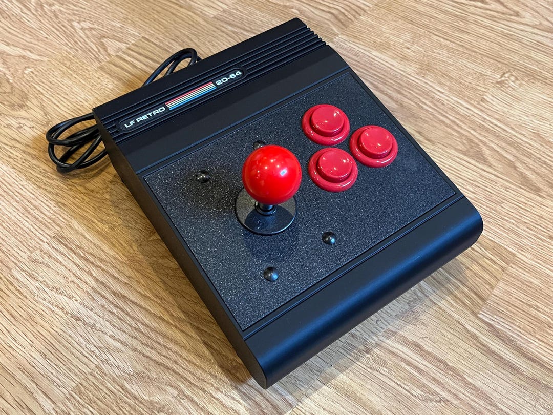 Commodore 64 Themed Arcade Controller - New V2 - DB9 C64 Pinout. - Etsy
