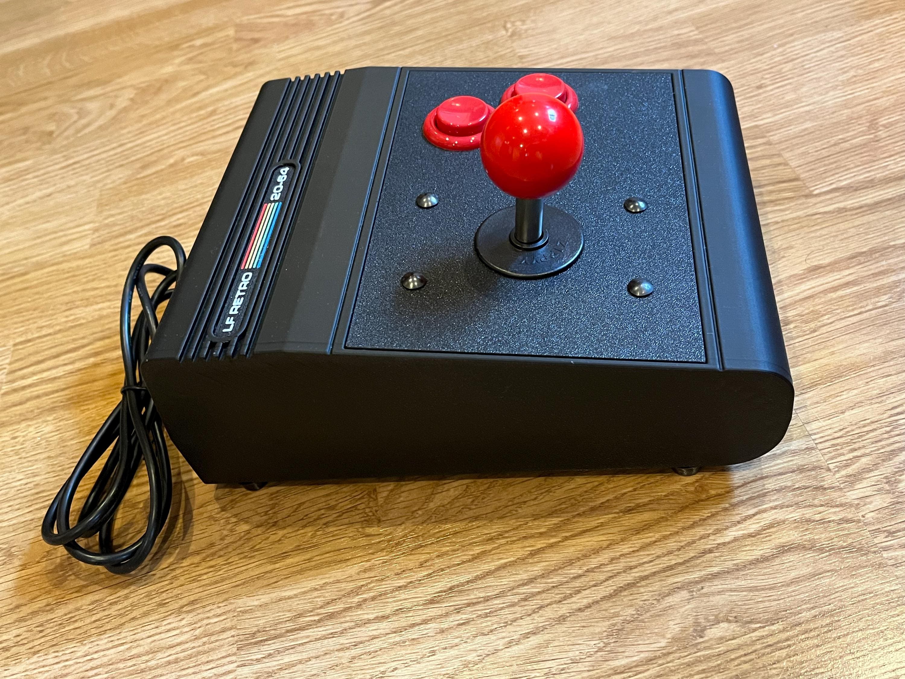 Commodore 64 Themed Arcade Controller - New V2 - DB9 C64 Pinout. - Etsy