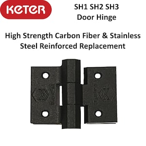 Keter SH1 SH2 SH3 Hinge - Stainless Steel Pin, Ultra Strong Improved Design.