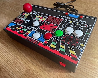 コントローラーカスタム Sinclair ZX Spectrum Themed Joystick Arcade Controller DB9 / Atari