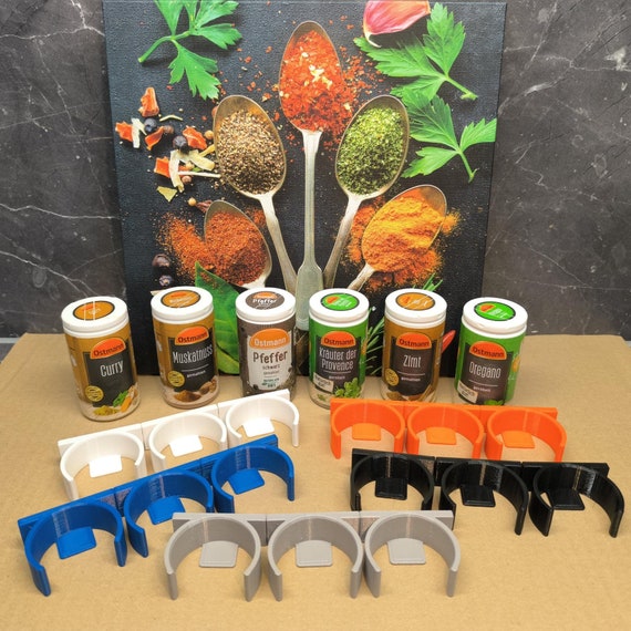 Spice Box Storage System for wall mounting by Fowermig