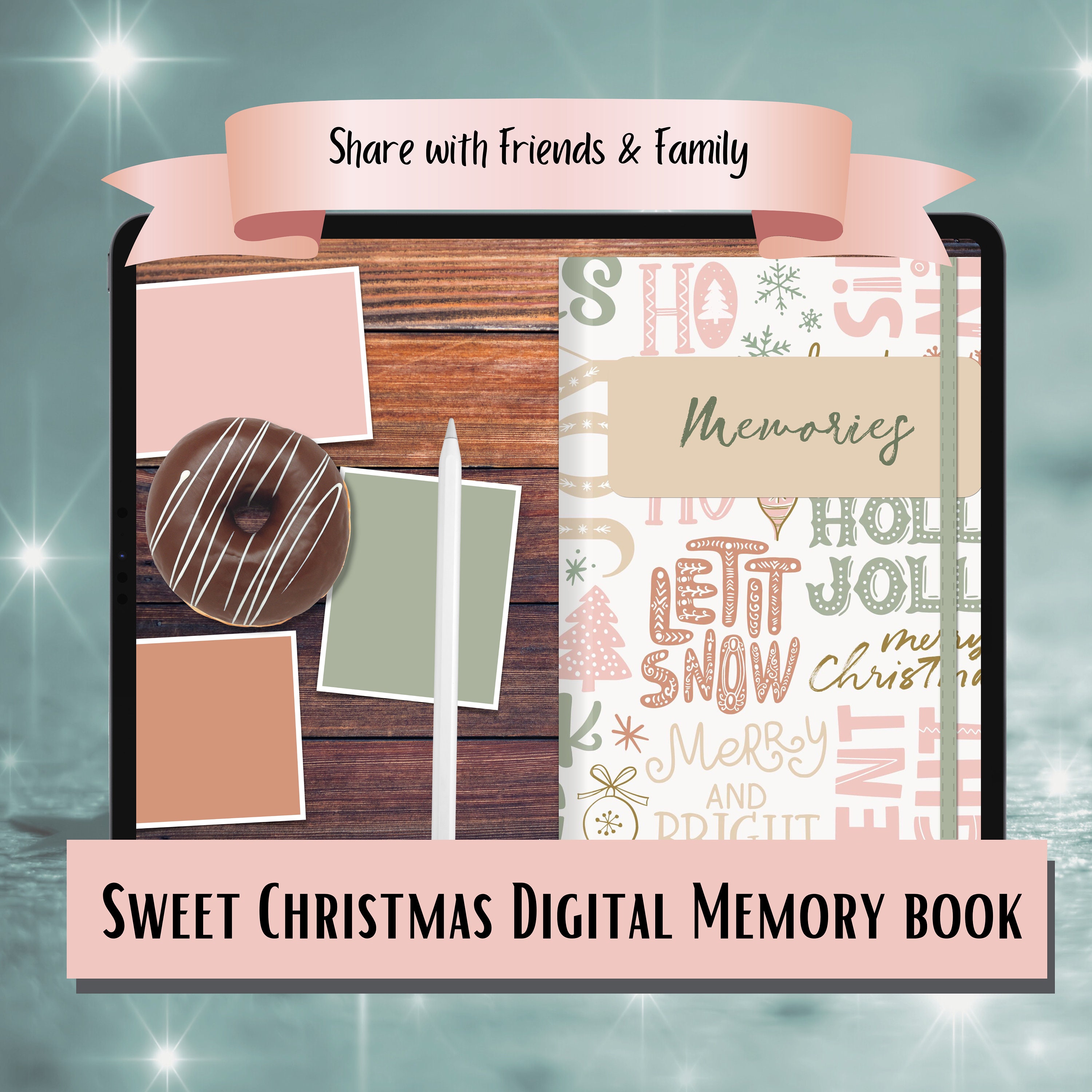 Christmas Memories, Christmas Memory Book, Memory Album, Christmas