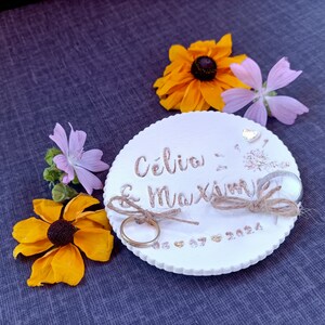 Clay wedding ring holder - jewelry rest - dish - decorative tray - pocket tray