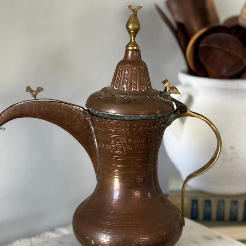 Dallah Coffee Pot Etsy dallah-coffee-pot-etsy