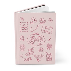 Personalized LGBTQ engagement gift wedding planning journal with a matte hardcover. Perfect for keeping track of all your wedding plans and ideas. Ideal gift for brides-to-be. Relevant for weddings, engagements, proposal parties and bridal showers gift for lesbian couples. Future Mrs. & Mrs. gift.