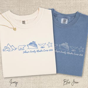 Custom Alaska Cruise Tshirt, Personalized Family Cruise Shirt, 2026 Alaska Family Vacation T-Shirt, Group Matching Cousin Cruise Tee