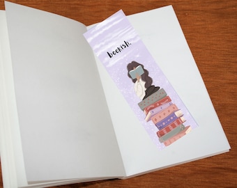 Bookworm Bookmarks | Book Lover Gift, Printable (PDF, JPG, PNG)