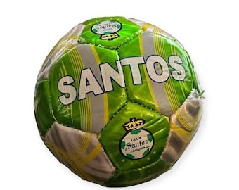 Santos Leather ball PVC Soccer ball standard size 2