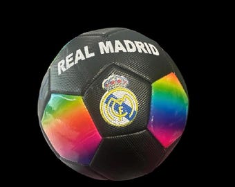 Real Madrid Leather Ball soccer ball PVC soccer ball standard size 5 football