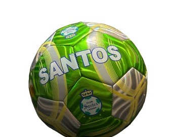 Santos Leather ball PVC Soccer ball standard size 5