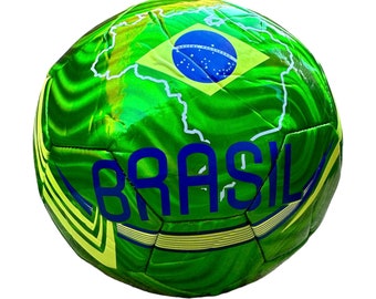 Brasil Leather Ball soccer ball PVC soccer ball standard size 5 football