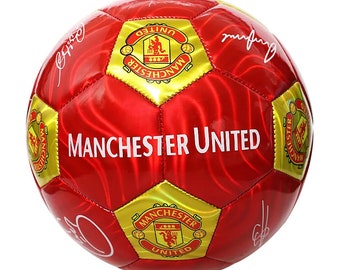 Manchester United Leather Ball soccer ball PVC soccer ball standard size 5 football
