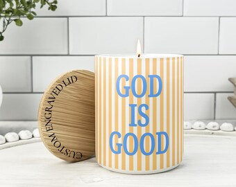 Gift For Christian Women, Personalized Faith Gift, Christian Gift Custom Candle, Christian Gift Ideas, Faithful Mother Gift, Praying Mom