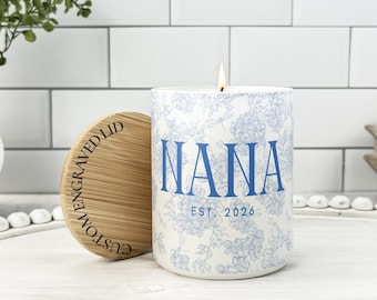 Personalized Gift For Nana For Mother's Day, New Grandma Gift, New Grandmother, Mother to Grandma Announcement Gift, Baby Reveal, Gigi Gift