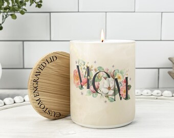 Personalized Mother's Day Gifts For Mom, Candle Birthday Gifts For New Mom, Mom To Be Gifts, Pregnancy Announcement, Baby Reveal