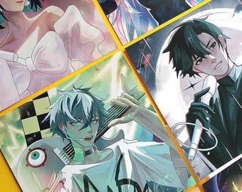 Alien Stage Square Prints: Mizi, Sua, Ivan, Till, Hyuna, Luka