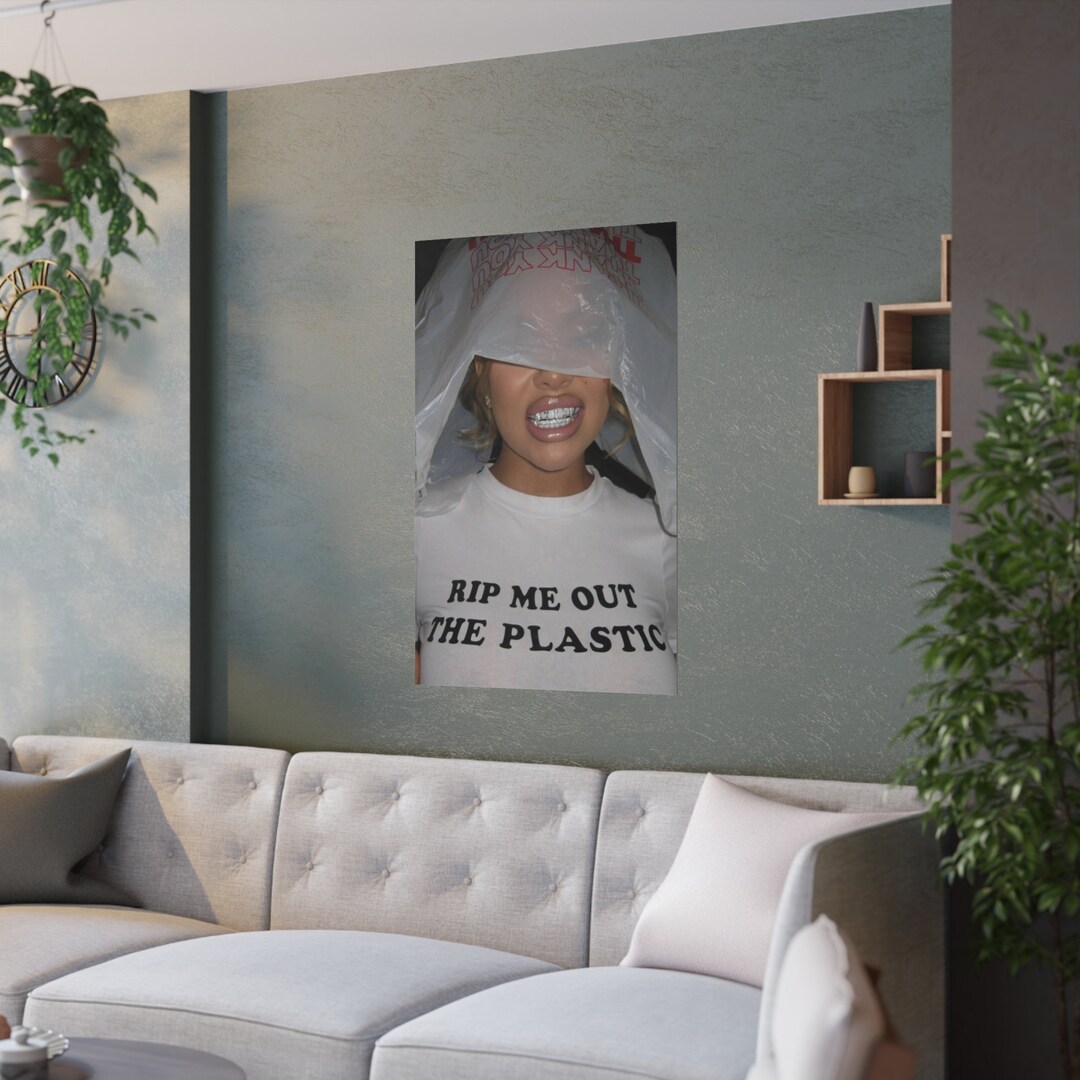 Latto Rip Me Out the Plastic Poster Dorm Room Poster Latto Etsy