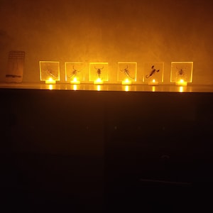 Beleuchten Sie die Nacht LED-betriebener Harz-Skorpion bringt einzigartiges dekoratives Flair Künstlerische Beleuchtung Harz-Handwerks-Wohnkultur Handgefertigte Kunst