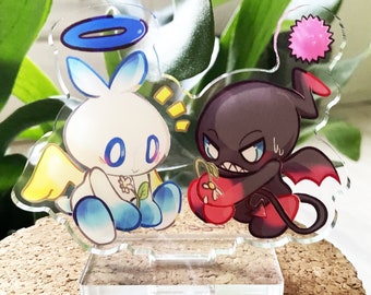 Hero Chao & Dark Chao standee