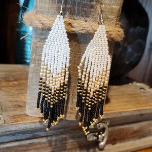 Beaded Dangle Earrings
