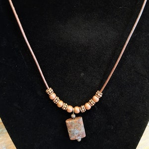Stone Pendant Necklace
