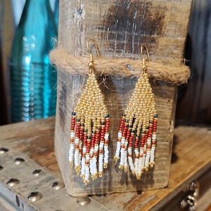 Beaded Dangle Earrings