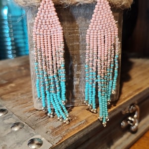 Beaded Dangle Earrings