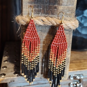 Beaded Dangle Earrings