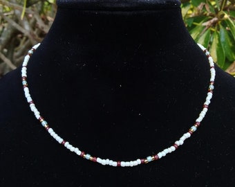 South Beach | Seed Bead Choker Necklace