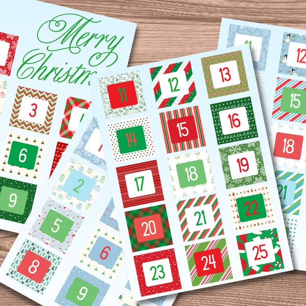 Dice Advent Calendar Etsy
