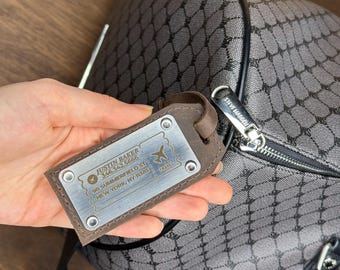 Personalized Baggage Identifiers, Luggage tags, Personalized travel gift, Wedding favors, Custom Luggage tags wedding, Groomsmen gift