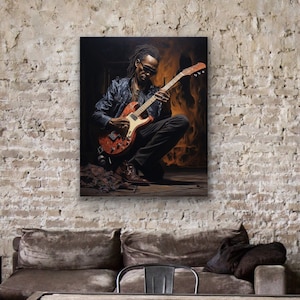 Black Art | African American Wall Art | Black Art Print | Canvas Wall Art | Black Boy Joy Art | Soul Sessions