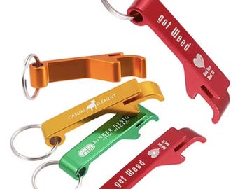 Llaveros abridores de botellas personalizados grabados a granel, eventos corporativos, regalos de boda, baby shower nupcial, abridores de cerveza. Llaveros personalizados
