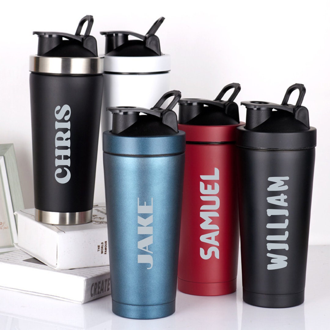 720ml Protein Powder Shaker Bottle Men Women Fitness Sports