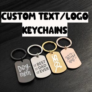 Porte-clés avec logo personnalisé | Porte-clés photo personnalisés | Porte-clés gravé au laser pendentif de sculpture pendentif moto voiture pour hommes femmes porte-clés cadeau