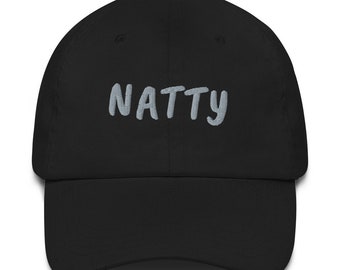 NATTY Sombrero de Papá / Regalos de Gimnasio para Hombres Mujeres BFF Gym Bros, Entrenamiento de Culturista Muscular Gorra de Béisbol Bordada, Gorra Deportiva para Hombres Mujeres Equipo de Gimnasio