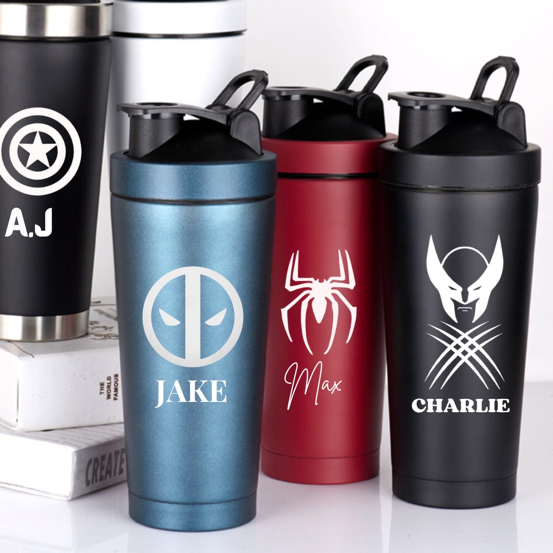 Batman protein shaker sales