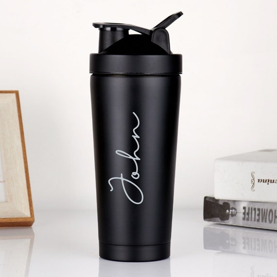 Custom Protein Shaker Bottle, Birthday Gifts, Gym Gifts, Stainless