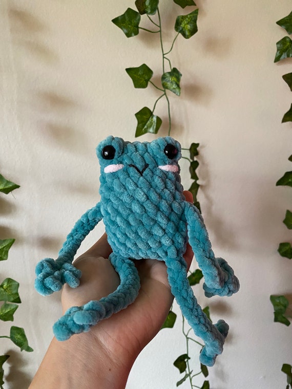 Leggy Frog Plushies, Leggy Frog Plush, Amigurumi Frog For Sale