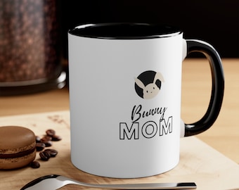 Bunny Mom Mug | Bunny Rabbit Mom Gift | Cute Rabbit Coffee Mug | Rabbit Birthday present  | Bunny Gift For Women | Bunny Christmas Gift