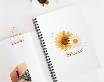 Blessed Spiral Notebook - Ruled Line | Cute School Supplies | Back to School | Perfect Journal Book