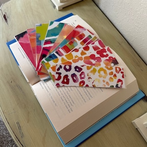 Multicolored Surprise Bookmarks (3 Bookmarks)