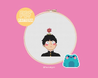 MOBU! - Cross Stitch Pattern + &quot;PatternKeeper&quot; PDF
