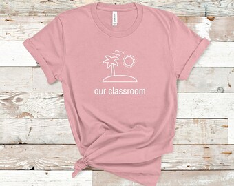 Homeschool Mom Shirt, Homeschool T-shirt, Homeschool Beach Tee