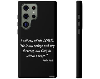 I will say of the Lord phone case, bible verse Phone Case, Christian Phone Case, Jesus Phone Case, Christmas Gift, Tough Case