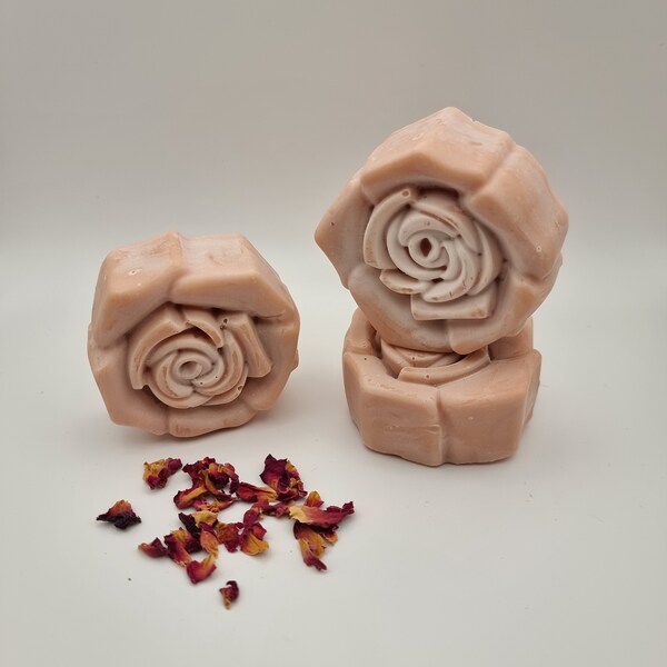 Natural Rose Soap Bar,mother's day,gift,valentines day,Natural Soap bar,handcrafted,vegan,uk