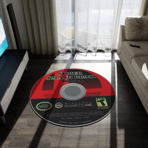 Game Disc Rug - Etsy